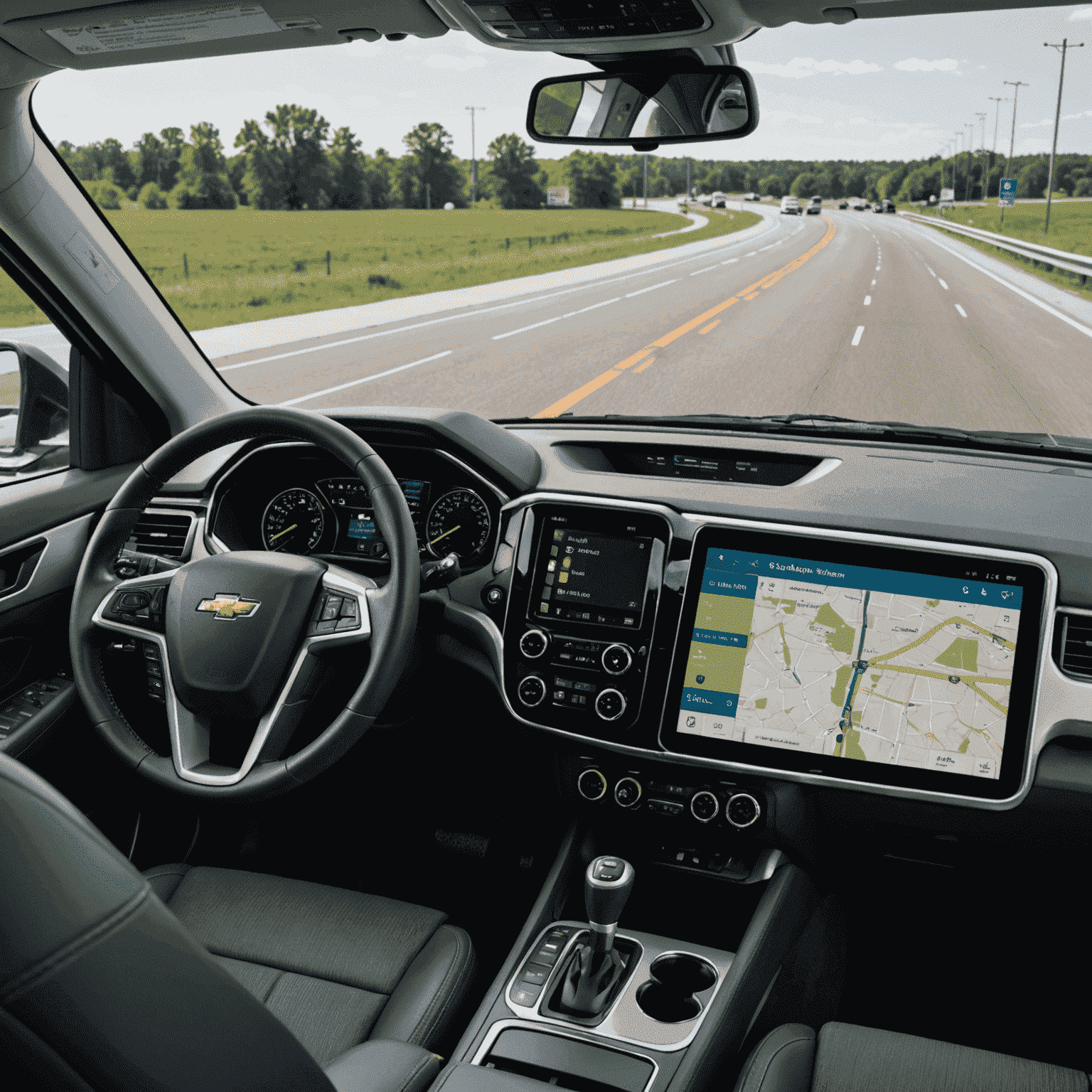 A dashboard showing multiple screens with route optimization data, including maps, charts, and real-time analytics. The interface demonstrates integration with DAT and Truckstop platforms.